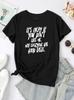 Casual Not Everyone Has Taste Printed Round Neck T-shirt, Loose Short-sleeved Summer T-shirt, Women's Clothing Graphic T Shirts
