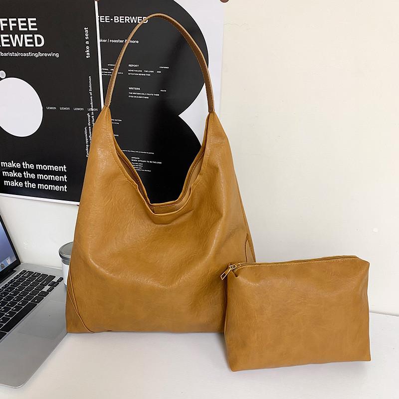 Stylish Retro Women's Tote Bag Large Capacity Casual Shoulder Bag For Work And Travel