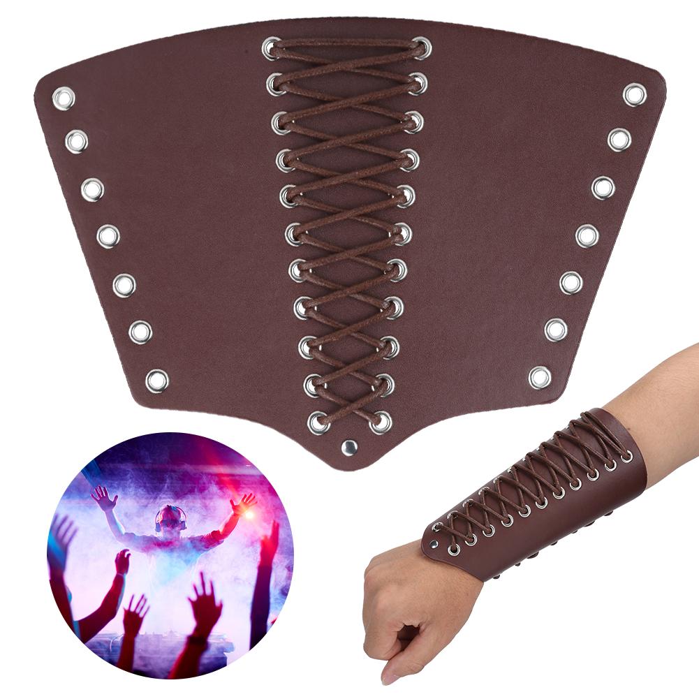 Arm Guard Adjustable Punk Wrist Guard Retractable for Nightclub Entertainment Riding