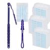 Telescopic Fiber Duster: Electrostatic, Disposable, Feather-Style for Sticker Labeling & Household Cleaning.