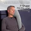 Foldable Side Sleeping Pillow Ergonomic Chin Support Cushions Portable Headrest  High Speed Trains