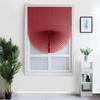 Self-Adhesive Blinds Semi-Blind Window Curtains Bathroom Kitchen Balcony Office Blinds Pleated Curtains