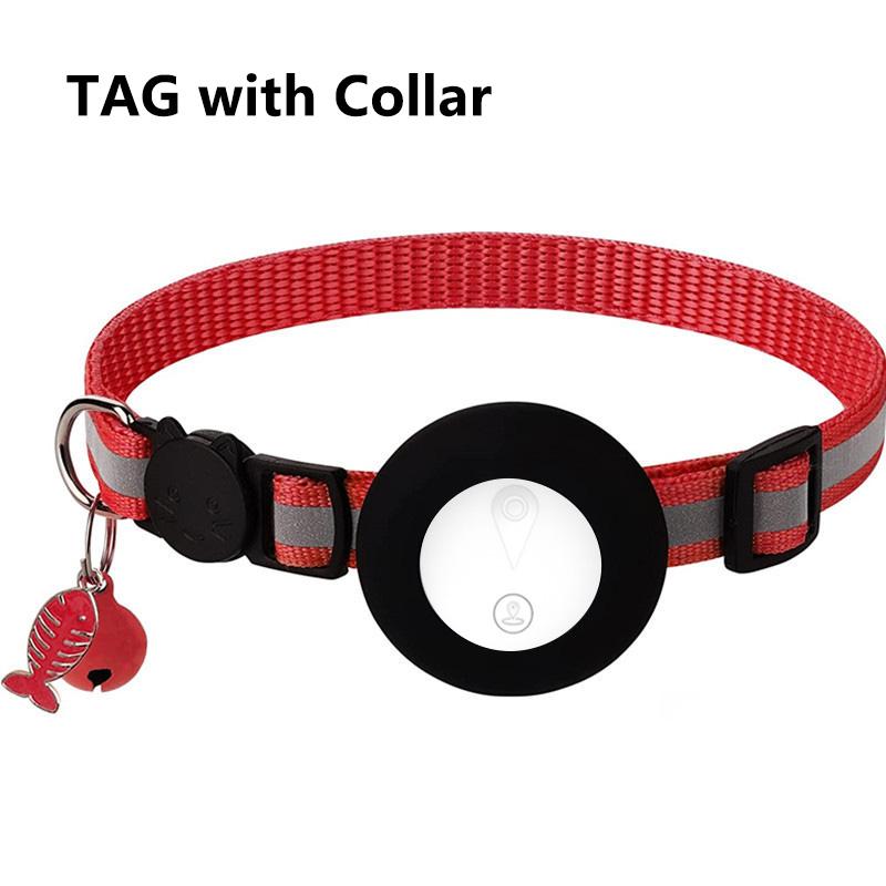 Remote Pet GPS Tracker Real-Time Tracking Movement Alert Collar Anti-Lost Cat Global Locator for Apple and Android Phones