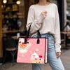 Kawaii Dessert Print Ladies Casual Tote Bag Fashion Portable Large Capacity Daily Shopper Bag