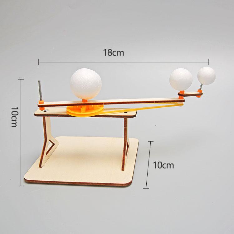 Scientific Experiment Diy Three-ball Instrument Technology Small Production Primary Students Hand-assembled Model Teaching Aids Materials