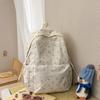 Zaino scolastico zaino floreale giapponese zaino studente femmina di nicchia leggero stile ins zaino scolastico in pizzo zaino ragazza scuola media alla moda
