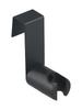 Easy Installation Black Bracket for Hand For Shower Head Wall or Tank Mount