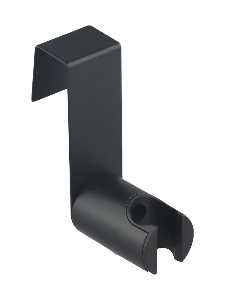 Easy Installation Black Bracket for Hand For Shower Head Wall or Tank Mount