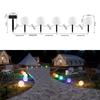 Solar-Powered Outdoor Garden Stake Lights: Rainproof Courtyard Ball Lights for Lawn and Landscape Decoration