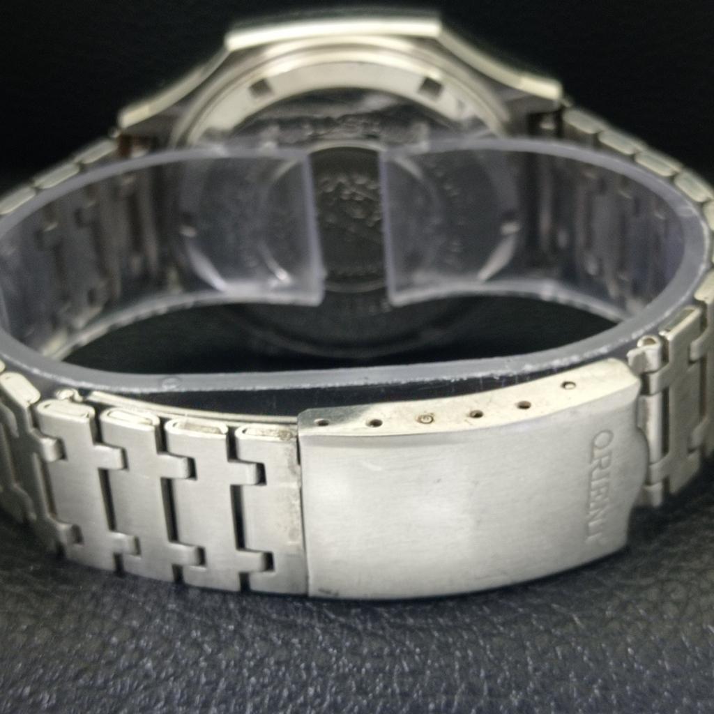 USED VINTAGE ORIENT AUTOMATIC 46961 JAPAN MENS ORIGINAL DIAL WATCH A702265-5 R123-a702265