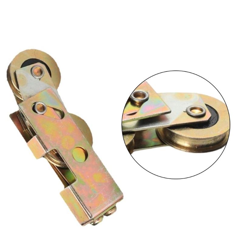 2Pcs Adjustable Bearing Wheel Replacement Ball Bearing Rear Sliding Door Wheel Sliding Door Roller Replace Parts