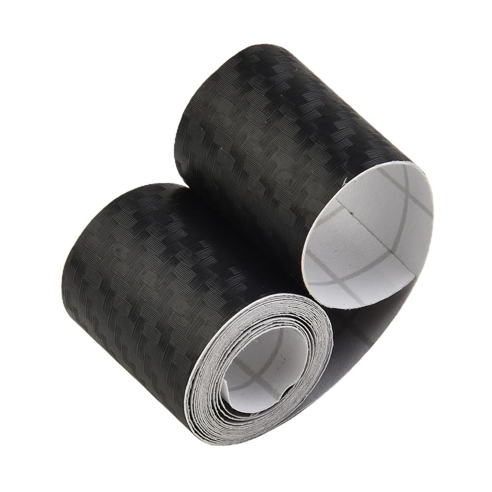 Sticker Carbon Fiber Protection Sill Strip Waterproof