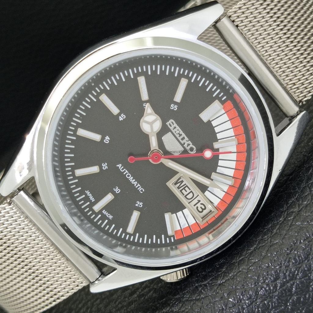

АВТОМАТИЧЕСКИЕ ВИНТАЖНЫЕ ВОССТАНОВЛЕННЫЕ МУЖСКИЕ ЧЕРНЫЕ ЧАСЫ SEIKO 5 6309A ЯПОНИЯ a441124-4 Sk-a441124