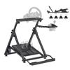 VEVOR Racing Wheel Stand, Adjustable & Foldable Simulator Stand for Logitech G923 G920 G29 G27