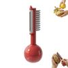 2-in-1 Gemüseschäler und Messerset mit Sicherheitsabdeckung Edelstahl Kartoffel-Fruchtschäler Gurkenschneider Camping-Reise-Set