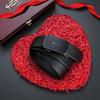 Goldlion Men's Automatic Buckle Leather Belt with Gift Box