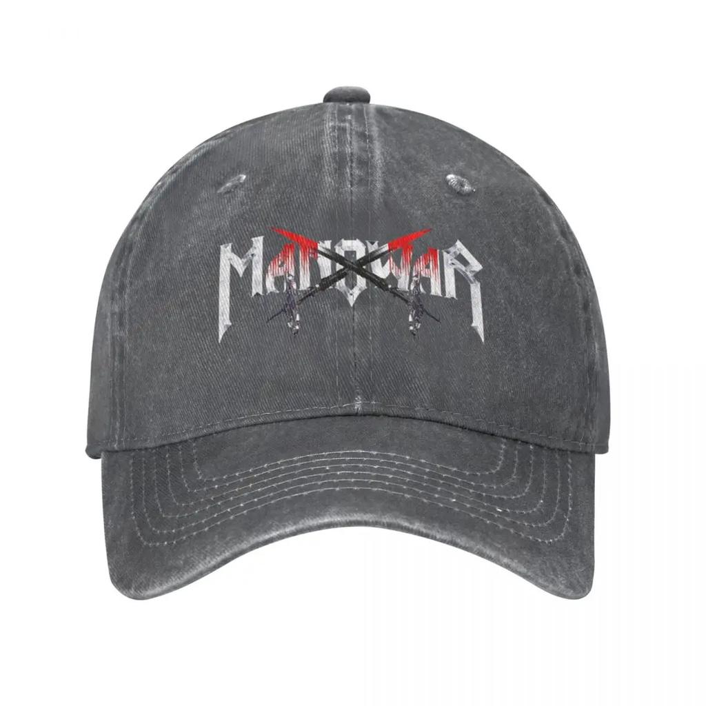Manowar Men Women Baseball Cap Heavy Metal Distressed Washed Caps Hat Fashion Outdoor Activities Sun Cap