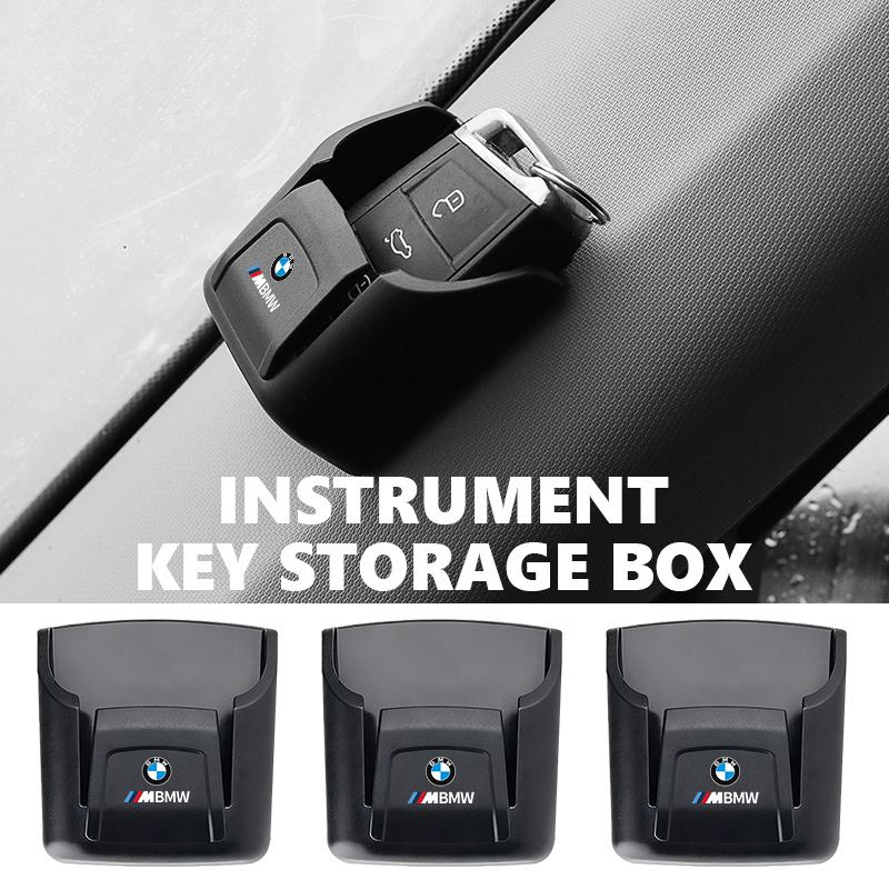 Dashboard Car Key Storage Box Compact Key Organizer Key Holder For BMW M Sport M2 M3 M4 M5 M6 E46 E90 E60 F10 F20 E87 X3 X6
