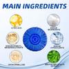10 Pack Automatic Toilet Bowl Cleaner Tablets,Long-lasting Household Cleaners for Around 1000 Flushes Purify The Air Suitable