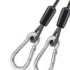 Anti-Lost Stretch Cord for Fishing Multipurpose Tools Fishing Safety Lanyard Retractable Coiled Tether with Carabiner