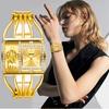 Yalalusi Armband Damen Armbanduhr Käfig Armband Diamant Damen Armbanduhr Mode Damen Armbanduhr