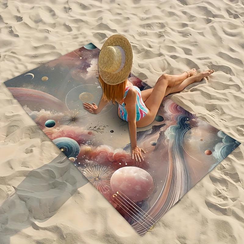 Cosmic Dream Bath Towel - Soft, Super Absorbent & Unique Galactic Design for Everyday Use & Perfect for Relaxing Moments