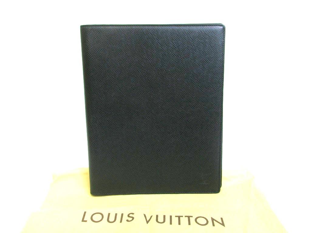 

Authentic LOUIS VUITTON Taiga Episea Leather Desk Agenda Cover A5 #a685 Refurbished