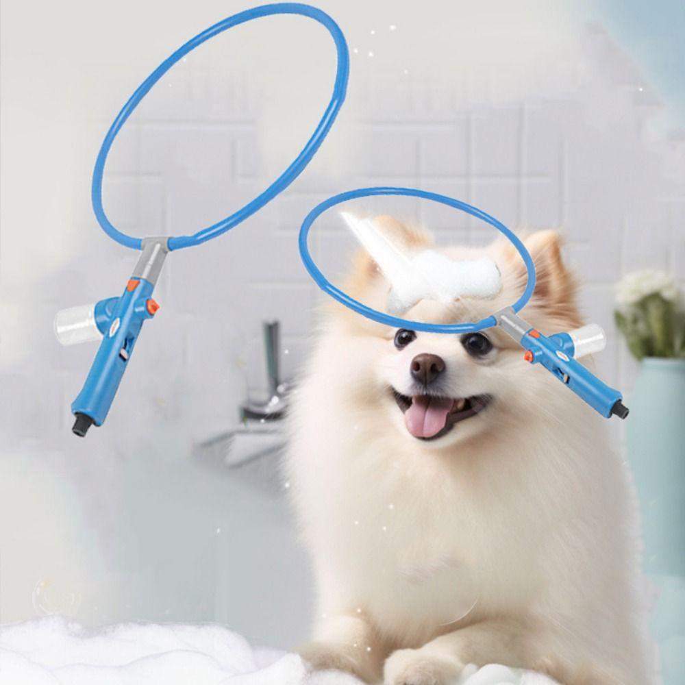 Kreativer Kunststoff 360 Grad Haustierwascher Voller Bereich Hundebad Waschreiniger Katzenbad Duschschlauch Outdoor
