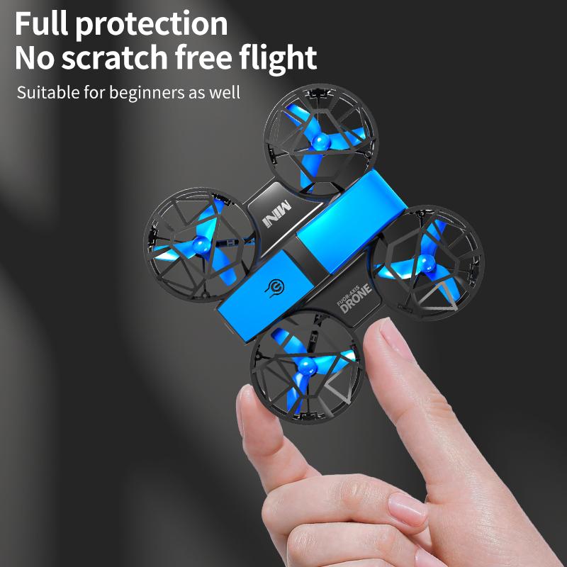 Portable Mini RC Drone Air Pressure Altitude Hold Full Protection 4-Axis Aircraft
