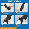 Dog Knee Brace Back Leg Joint Protectors Elastic Neoprene Leg Sleeve With Adjustable Belt For Elderly Dog Health Joint