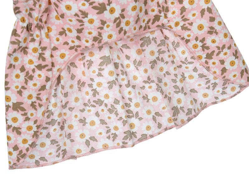 1 pezzo Gonna per Gatto Vestito per Animale Domestico Vestito Estivo per Cane Stile Romantico Con Stampa Floreale Rosa, Vestiti per Cani Piccoli Abbigliamento per Animali Domestici Gonna per Chihuahua