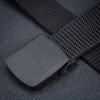 1PC 150cm Long Belt with Fabric, Men's Plus Size Student and Youth Belt Woven with Nylon Canvas, Iron Free and Non-magnetic Belt