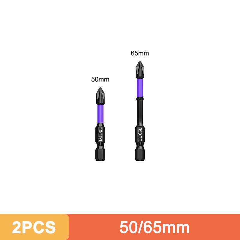 Strong Magnetic D1 Anti-shock Batch Head Hand Electric Drill Bit Cross Screwdriver High Hardness Non-slip Screwdriver Bit Set