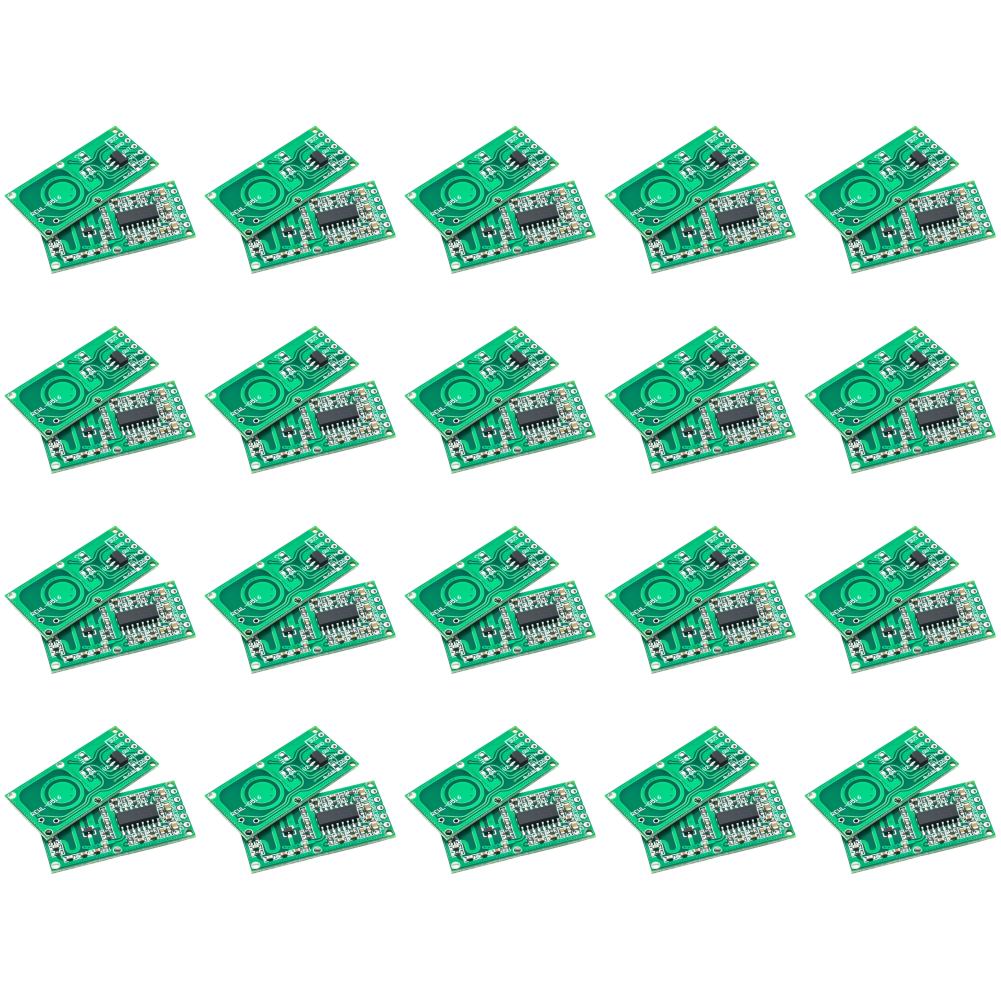 10/20Pcs RCWL-0516 Human Body Induction Switch Module 3.3V Microwave Radar Sensor Intelligent Module 5-8M Distance for Arduino