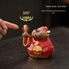 God of Wealth Ceramic Ornament for Home or Office Display