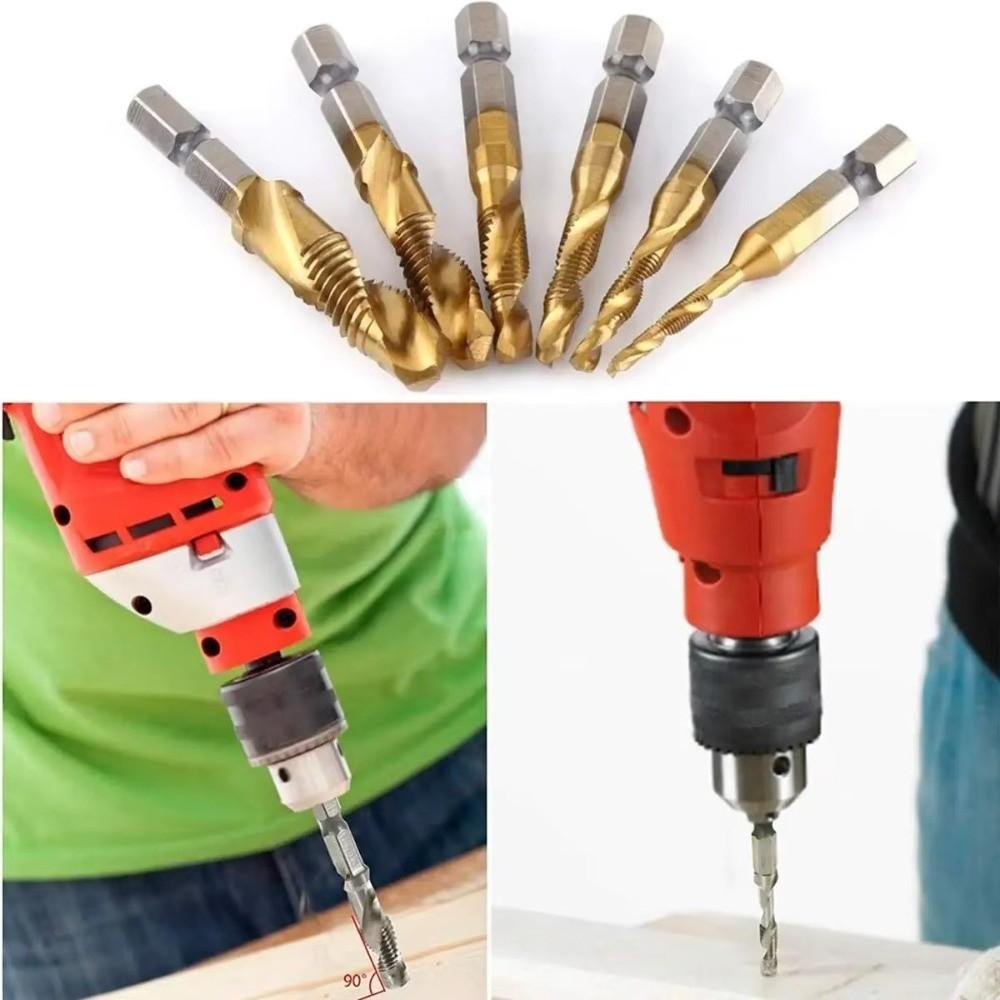 Multi-Purpose Screw Tap Drill Bits High Speed Steel Metric Tap Drill Bits for Thread Cutting