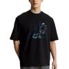 adidas T Shirts Unisex Black Crew Neck Moderate Straight Fit KX4862