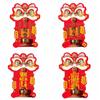 Creative Entrance Door Bells Dopamine Chinese New Year Ornament  for Refrigerator