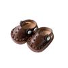 1Pair Sandal Ob11 Handmade Shoes Cowhide Dress Up Casual Hole Doll Shoes Cute Mini Sandals Holala Boots Birthday Gift