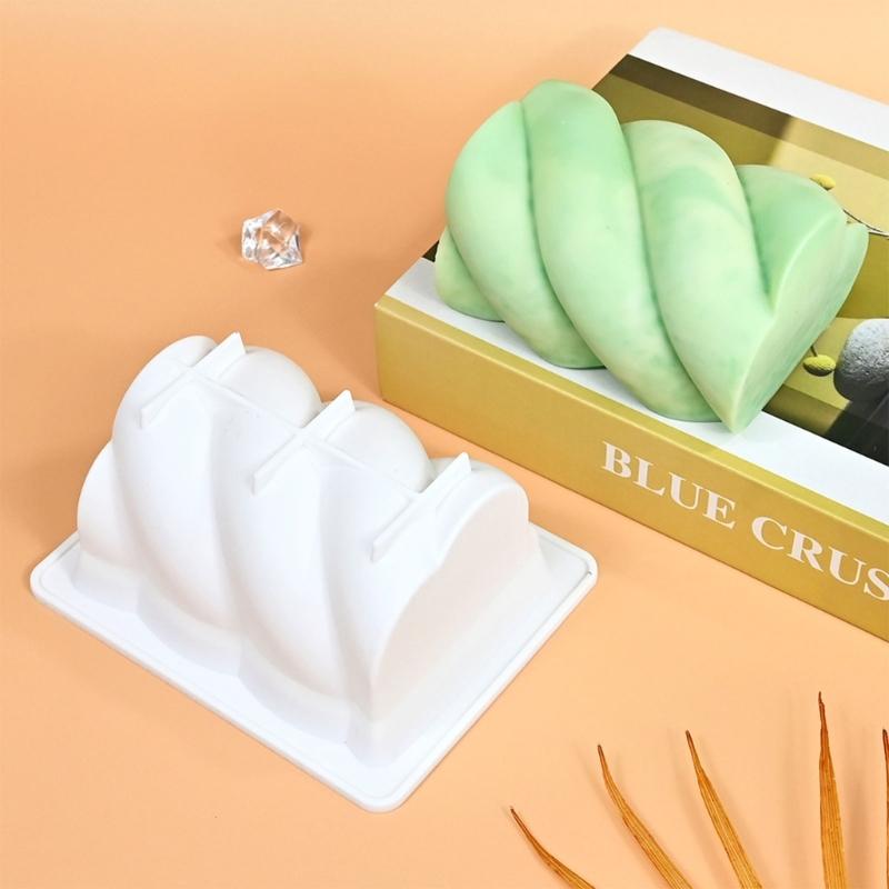 Dough Twists Silicone Molds Fondant Mousses Cake Molds Making Pastry Chocolate Molds Baking Decorating Tool Nonstick