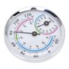 Mini Indoor Thermometer Hygrometer 2 In 1 Compact Structure Clear Scale Silver Humidity Monitor Gauge for Greenhouses