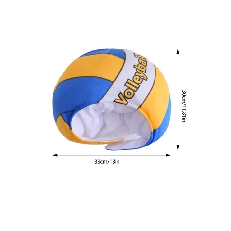 Breathable Volleyball Costume Headpiece Photography Prop Halloween Cosplay For Kids Theme Parties Role Play