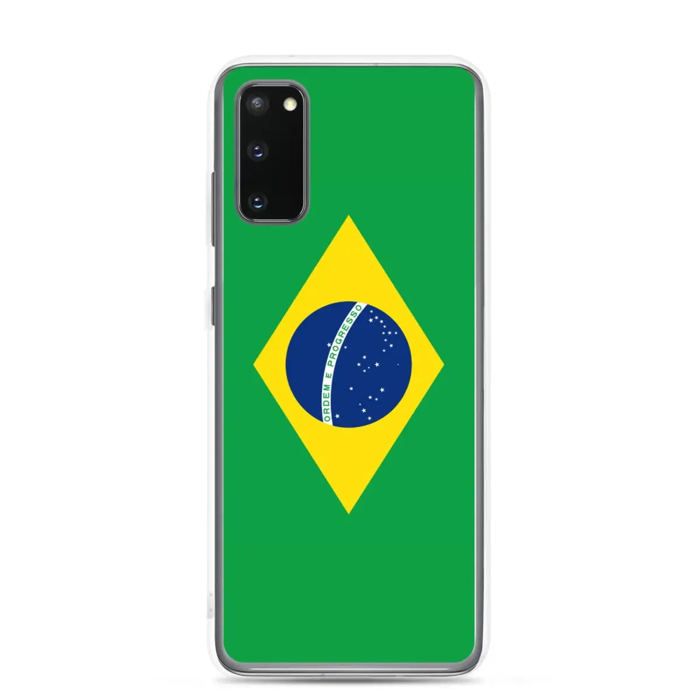 Coque Téléphone Drapeau Brésil - Samsung Galaxy S24 Ultra