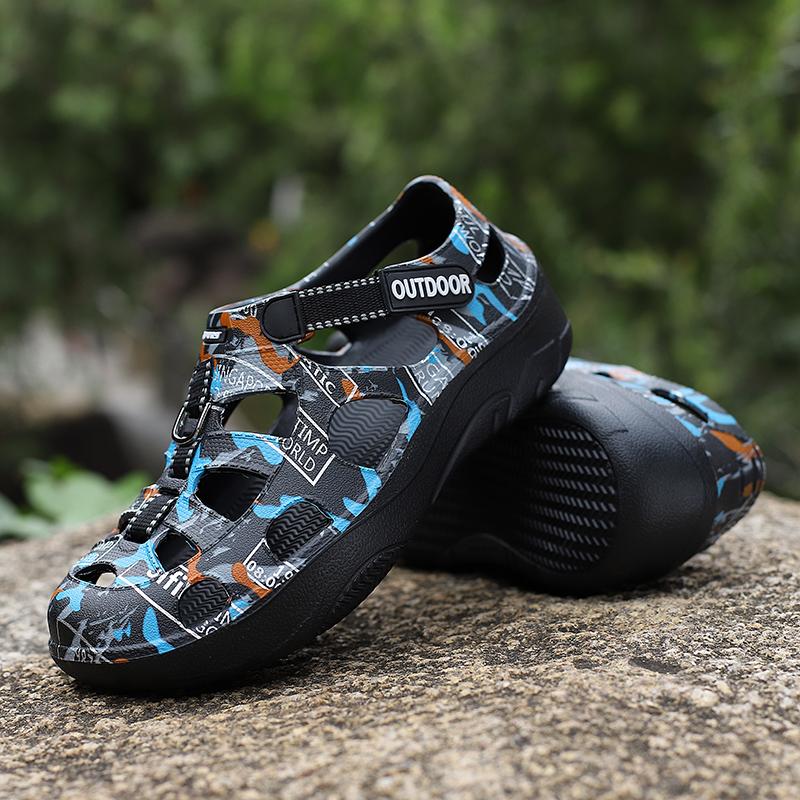 Summer Soft Men Beach Shoes Comfortable Platform EVA Sandals Utralight Outdoor Non-slip Thick Sole Men Sandals Zapatillas Hombre