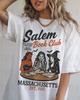 Salem Book Club T-shirt, Halloween T-shirt, Comfort Colors T-shirt, Spooky SeasonTee, Vintage Inspired, Size Up for Oversized