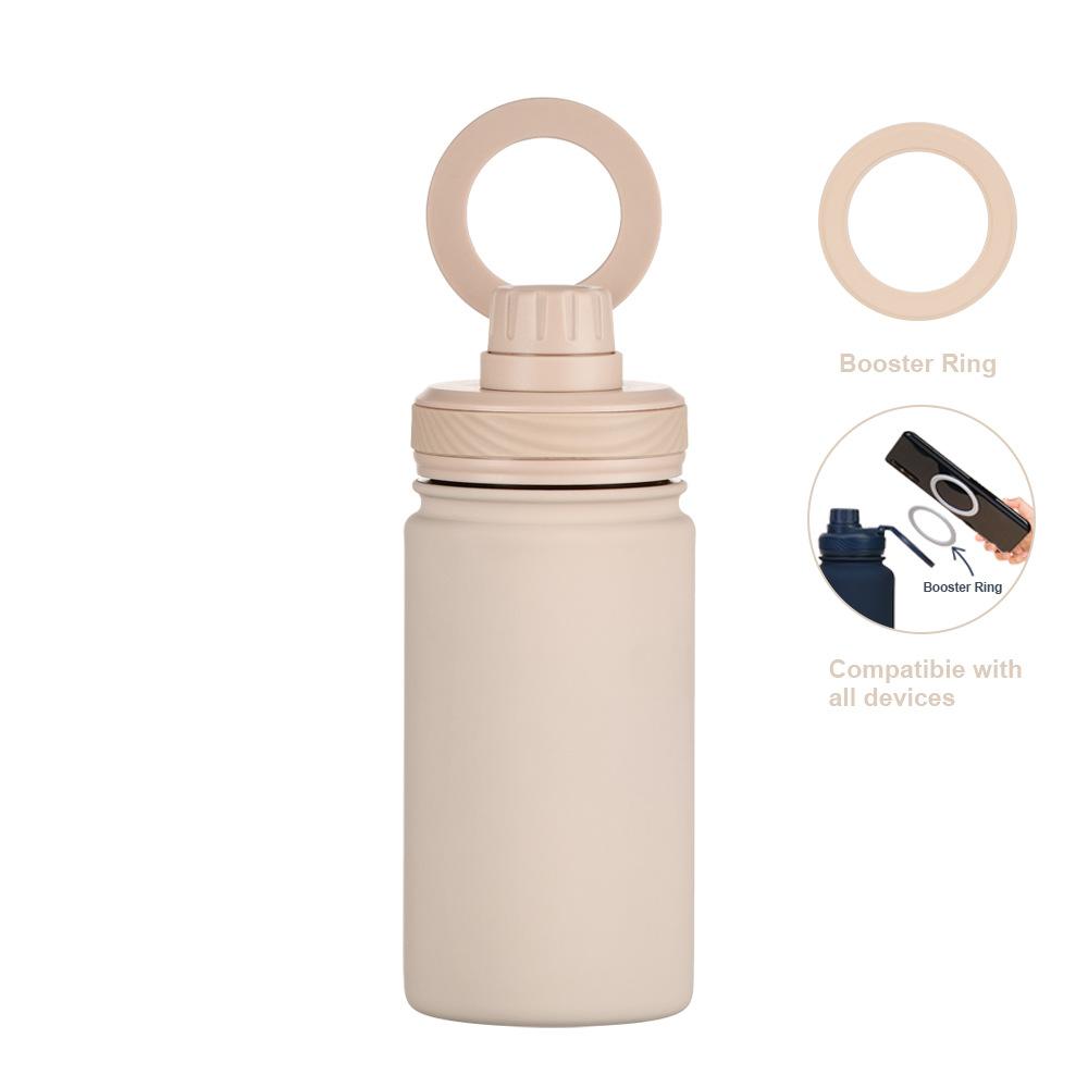 350Ml Stainless Steel Sports Water Cup Wide Mouth Portable Bottle 316L Magnetic Thermos Cup