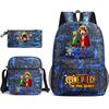 2022 Independent Station Starry Sky 3-piece set ONE PIECE backpack shoulder bag pencil case
