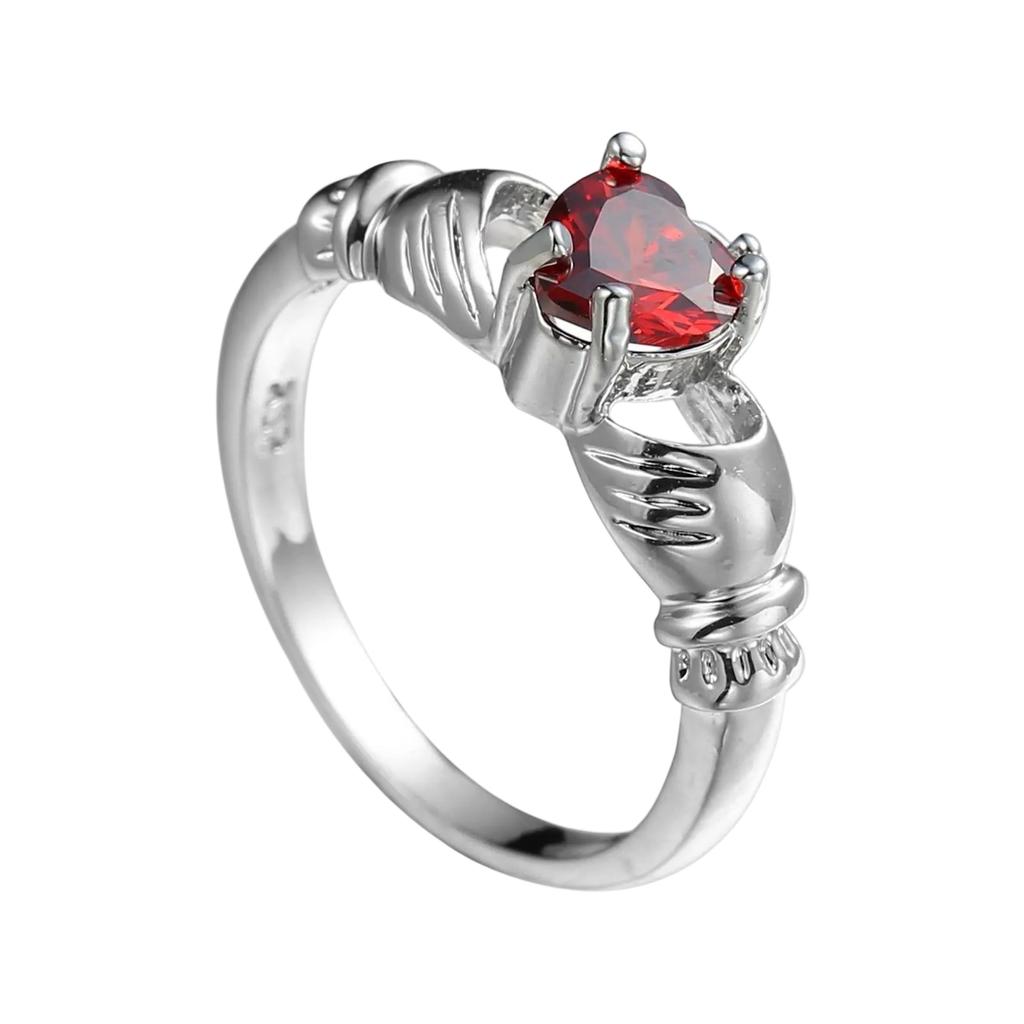 Party Statement Rings Hand Jewelry Unique Heart Rings Offering a Fashion Look for Those Who Embrace Individuality