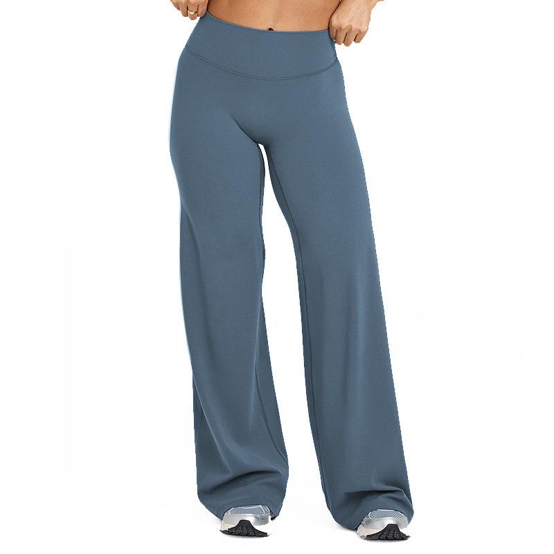 Women's Mid-Waist Super Soft Straight-Leg Yoga Pants