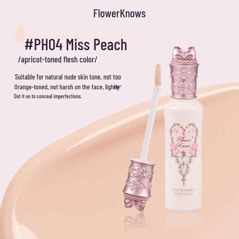 Hua Zhi Xiao Midsummer Night Concealer: Brightening, Long-lasting Coverage for Acne Scars, Dark Circles, and Blemishes
